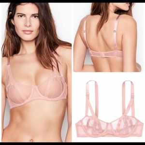 Victoria's Secret Mesh Balconette Unlined bra